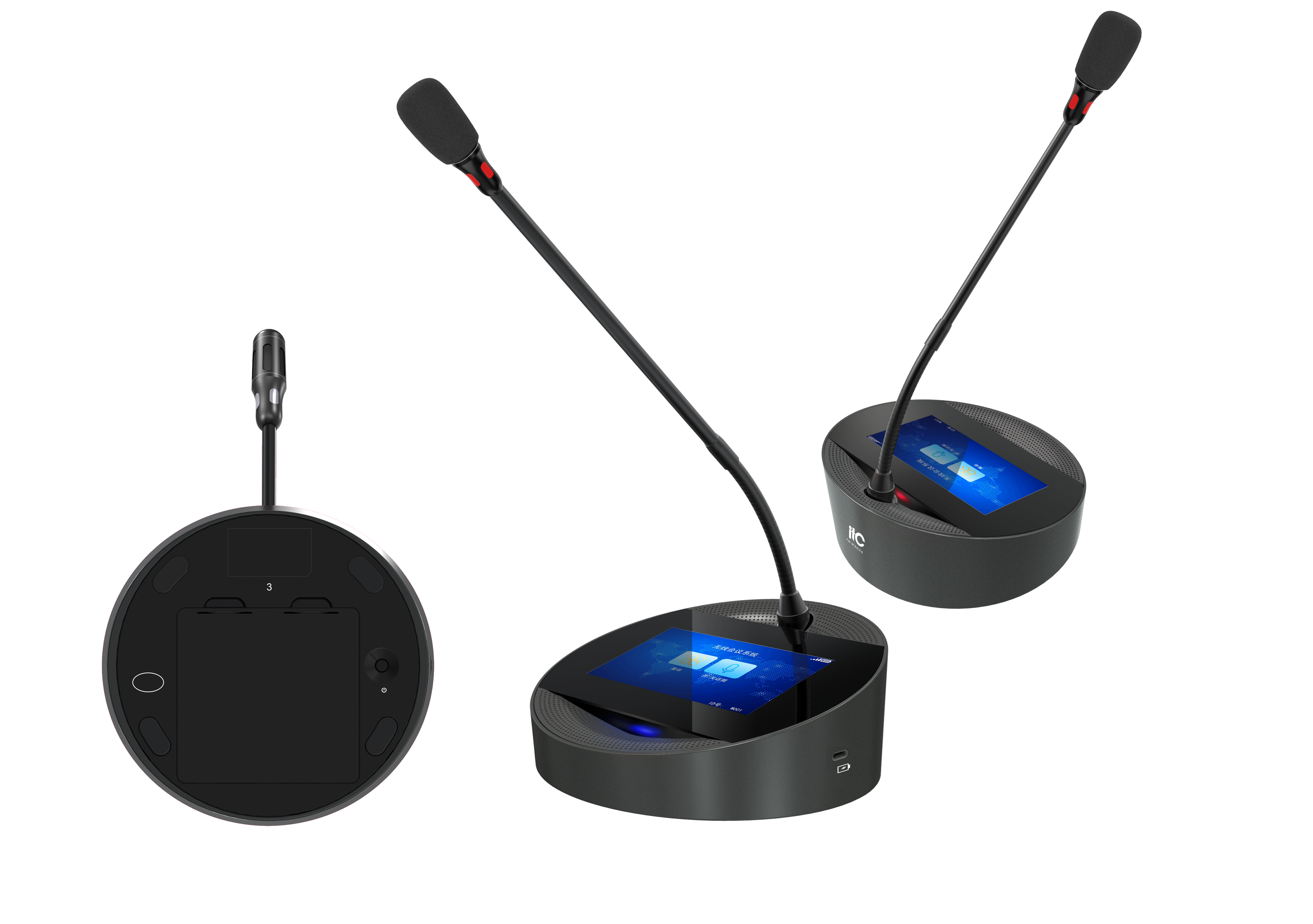 Микрофон делегата б/п ITC TS-W303A